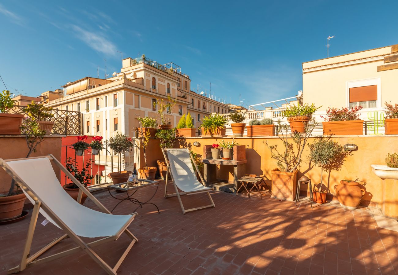 Appartamento a Roma - Trastevere Romantic Terraced Apartment