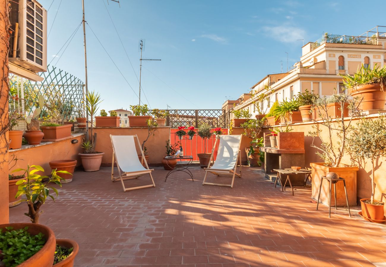 Appartamento a Roma - Trastevere Romantic Terraced Apartment