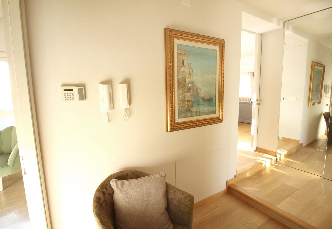 Apartment in Rome - See St. Peter from a Wonderful Terrace