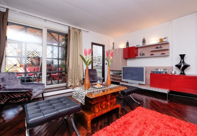 Studio in Roma - Amazing Penthouse with Terrace by Caracalla Studio in Roma - Amazing Penthouse with Terrace by Caracalla