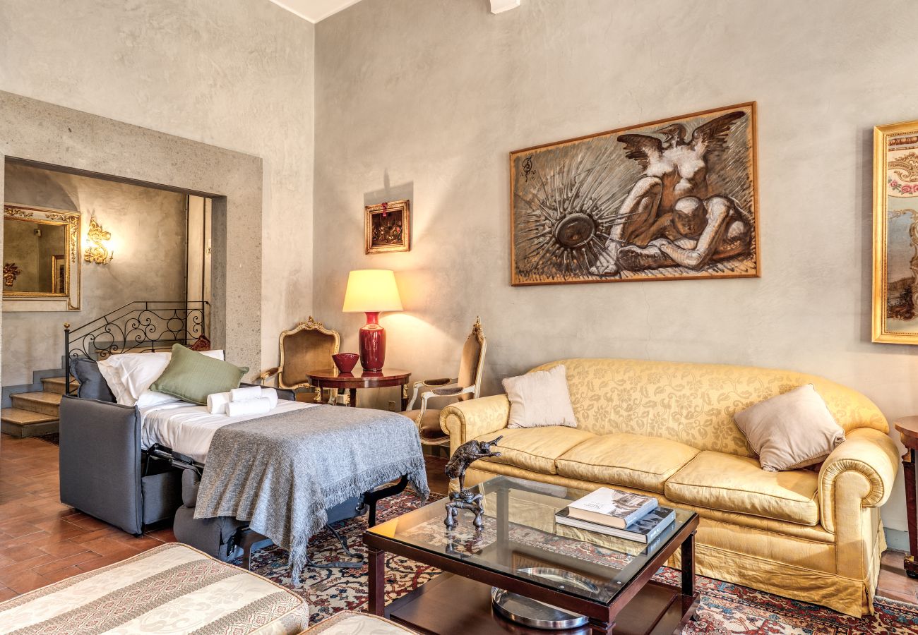 Apartment in Rome - Stylish 2 Bdr Apt with Balcony by Pantheon & Forum