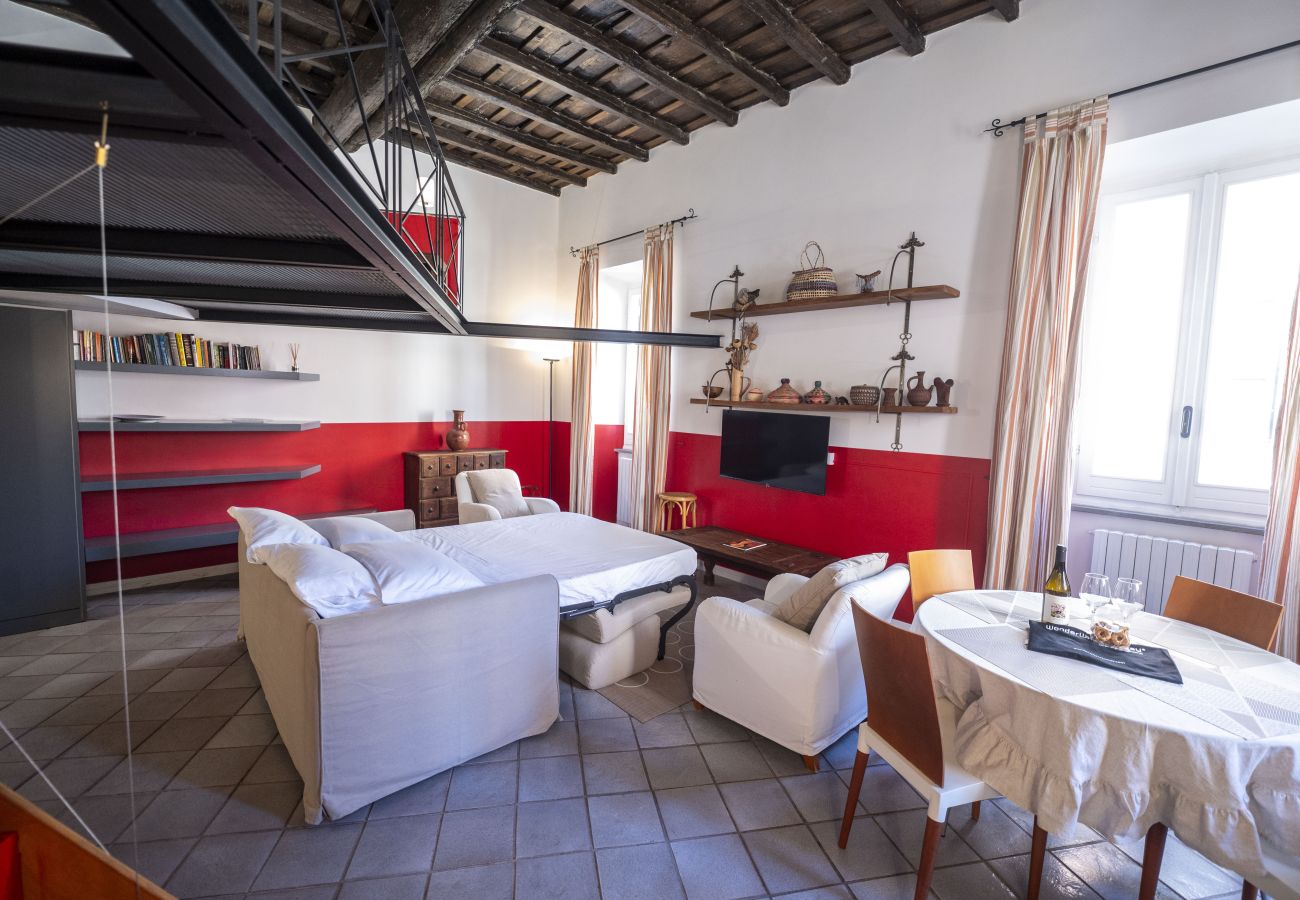 Apartment in Rome - The Scarlet Loft in Trastevere
